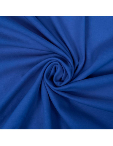 Tecido jersey 100% algodão - Azul royal