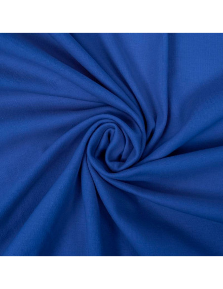 Tecido jersey 100% algodão - Azul royal