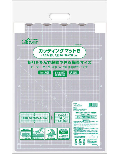 Tapete de corte dobrável Clover - 32 cm x 90 cm
