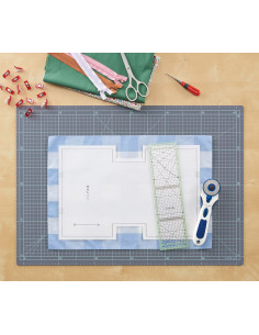 Tapete de corte Clover - 45 cm x 64 cm 2