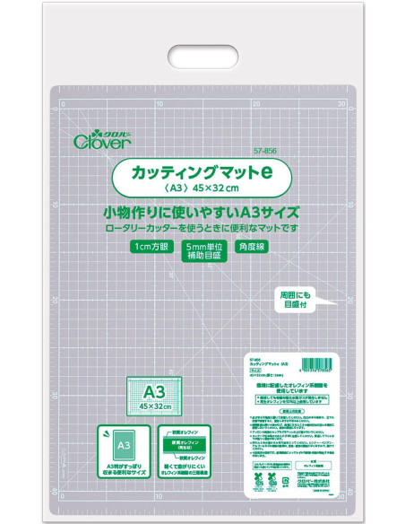 Tapete de corte Clover - 32 cm x 45 cm