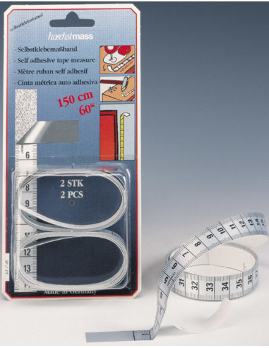 Conjunto de 2 fitas métricas adesivas de 150cm