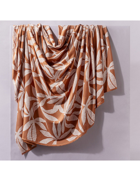Tecido viscose Kaola Pecan Pie - Atelier Brunette