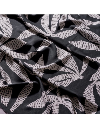 Tecido viscose Kaola Deep Charcoal - Atelier Brunette