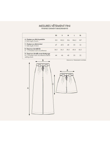 Padrão O calção - Atelier Brunette
