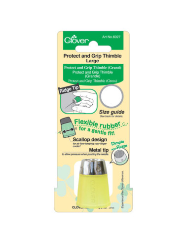 Dedal de proteção aderente Clover - Tamanho grande