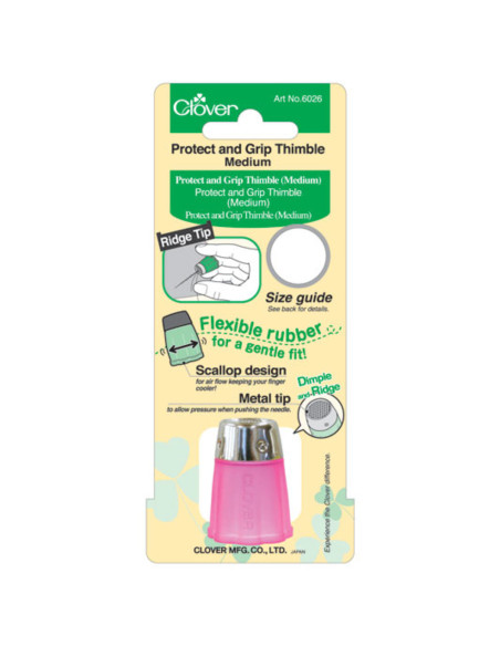 Dedal de proteção aderente Clover - Tamanho médio