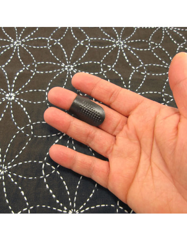 Dedal de couro para sashiko Olympus