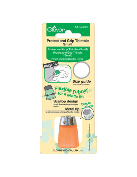 Dedal de proteção aderente Clover - Tamanho pequeno