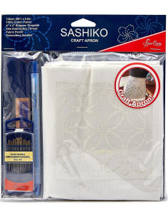 Kit de sashiko avental