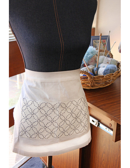 Kit de sashiko avental