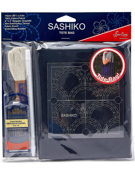 Kit de Sashiko Tote Bag
