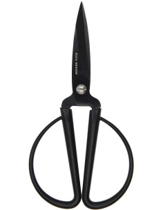 Tesoura de precisão com grandes anéis pretos Rico Design 14 cm