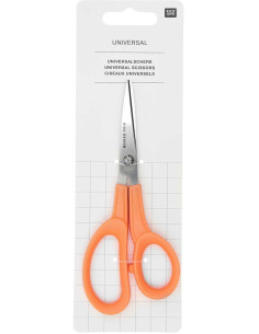 Tesoura universal laranja Rico Design 15 cm 2