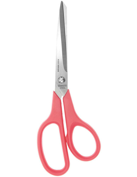 Tesoura universal rosa fluorescente Rico Design 23 cm