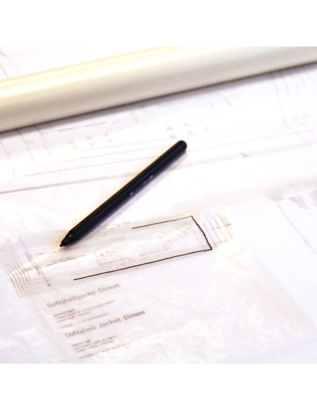Rolo de papel cristal para moldes de costura - 70 cm x 15 metros
