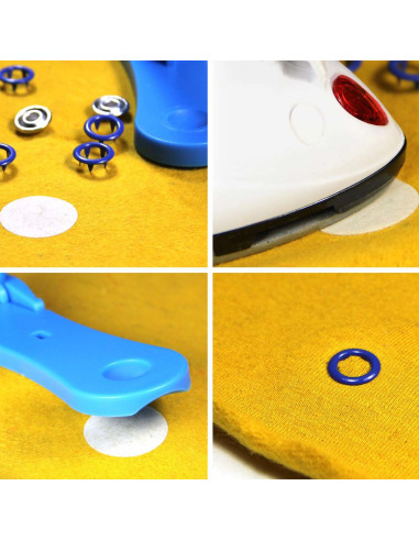 Conjunto de 100 pontos de reforço termocolantes Wonder Dots - 20 mm