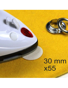 Conjunto de 55 pontos de reforço termocolantes Wonder Dots - 30 mm
