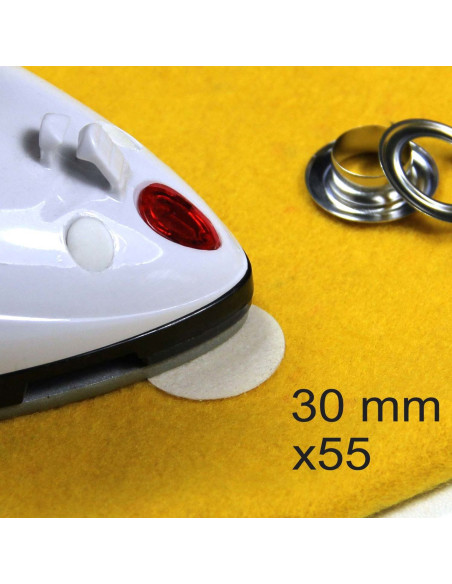 Conjunto de 55 pontos de reforço termocolantes Wonder Dots - 30 mm