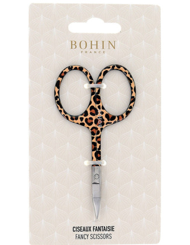 Tesoura de bordado Léopard Bohin 9 cm