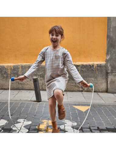 Padrão de t-shirt ou vestido marinheiro Quiberon Kids - Ikatee