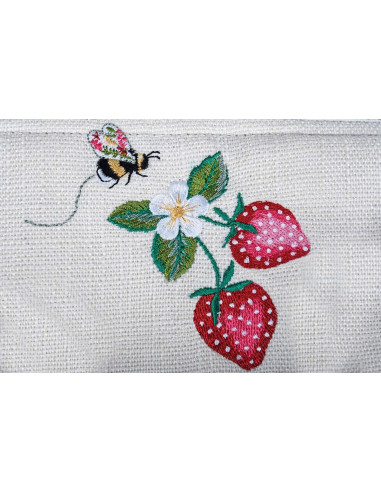 Bolsa de trabalho - Morangos