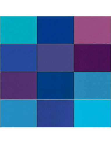 Pacotes Fat Quarter Kona - Pavão