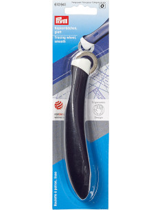 Roda com padrão liso ergonômico