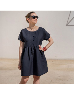 Molde de vestido Héléa - Anna Rose patterns