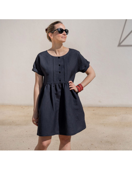 Molde de vestido Héléa - Anna Rose patterns