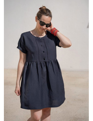 Molde de vestido Héléa - Anna Rose patterns