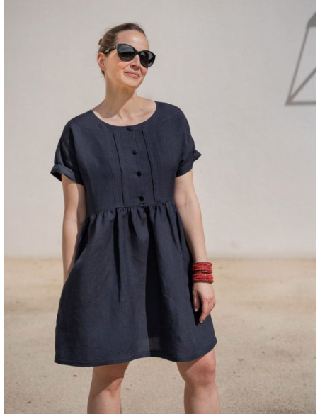 Molde de vestido Héléa - Anna Rose patterns
