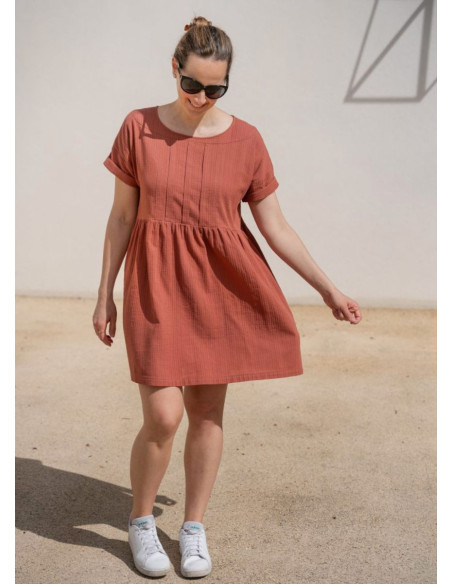 Molde de vestido Héléa - Anna Rose patterns