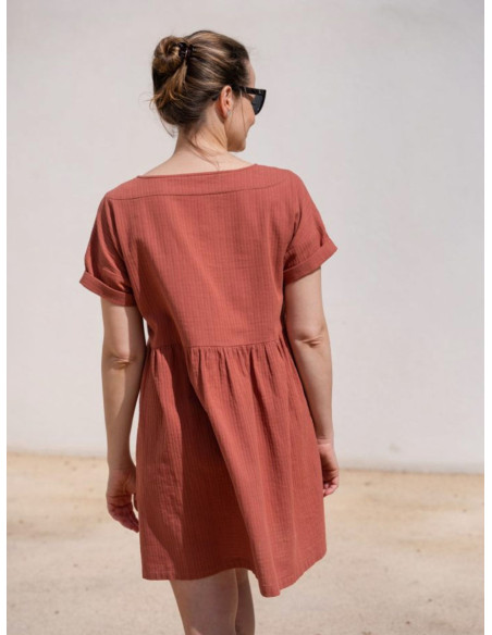 Molde de vestido Héléa - Anna Rose patterns