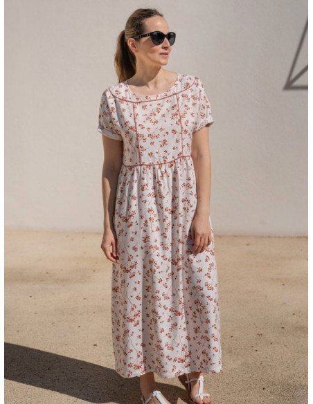 Molde de vestido Héléa - Anna Rose patterns