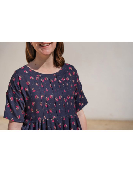 Molde de vestido Héléa - Anna Rose patterns