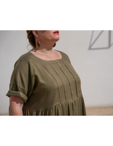 Molde de vestido Héléa - Anna Rose patterns
