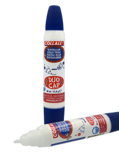 Caneta cola tecido permanente extra-forte à base de água Collall