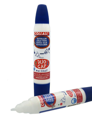 Caneta cola tecido permanente extra-forte à base de água Collall