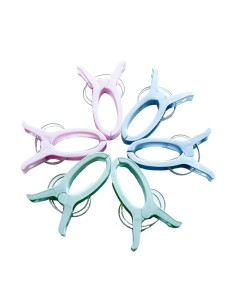 Conjunto de 6 pinças de quilting extra-grandes Jumbo Madam Sew 2