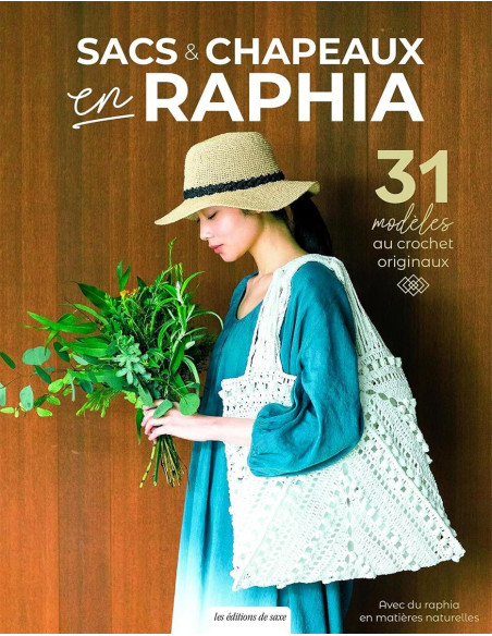Livro de sacos e chapéus de ráfia