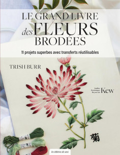 Livro o grande livro das flores bordadas