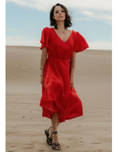 Padrão de vestido Cuba libre - Maison Fauve