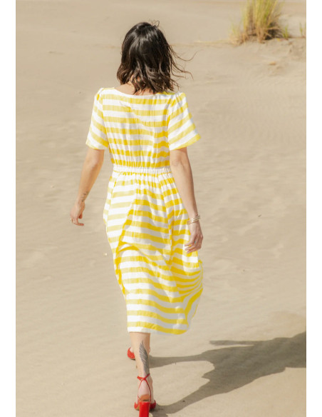 Padrão de vestido Cuba libre - Maison Fauve