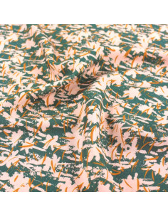 Tecido popeline de viscose Giz eucalipto - Églantine & Zoé