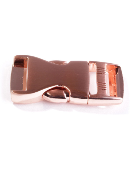 Fivela de metal para cinto 25 mm - Ouro rosa