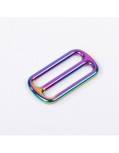 Fivela deslizante de metal - Rainbow 25 mm