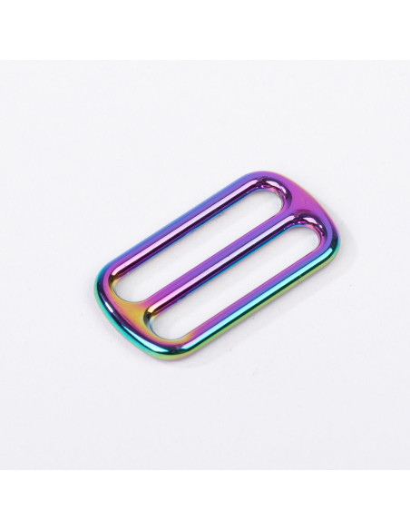 Fivela deslizante de metal - Rainbow 25 mm