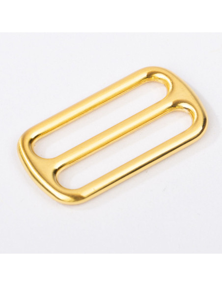 Fivela deslizante de metal - Ouro 40 mm