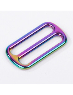 Fivela deslizante de metal - Rainbow 40 mm